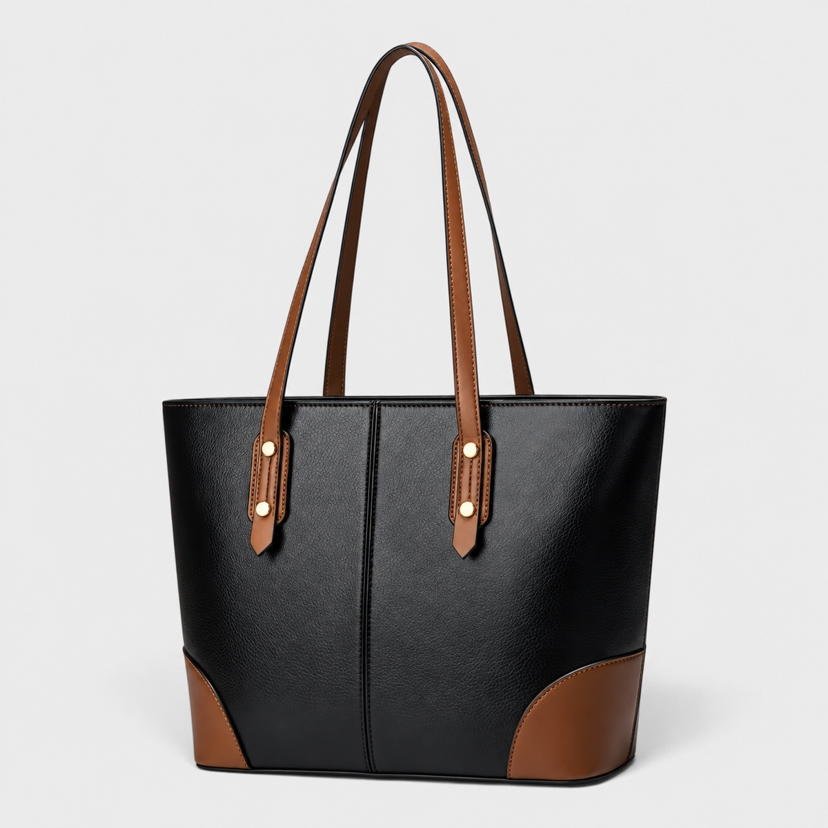 Sac à Main Épaule Vintage en Cuir Femme Grande Capacité