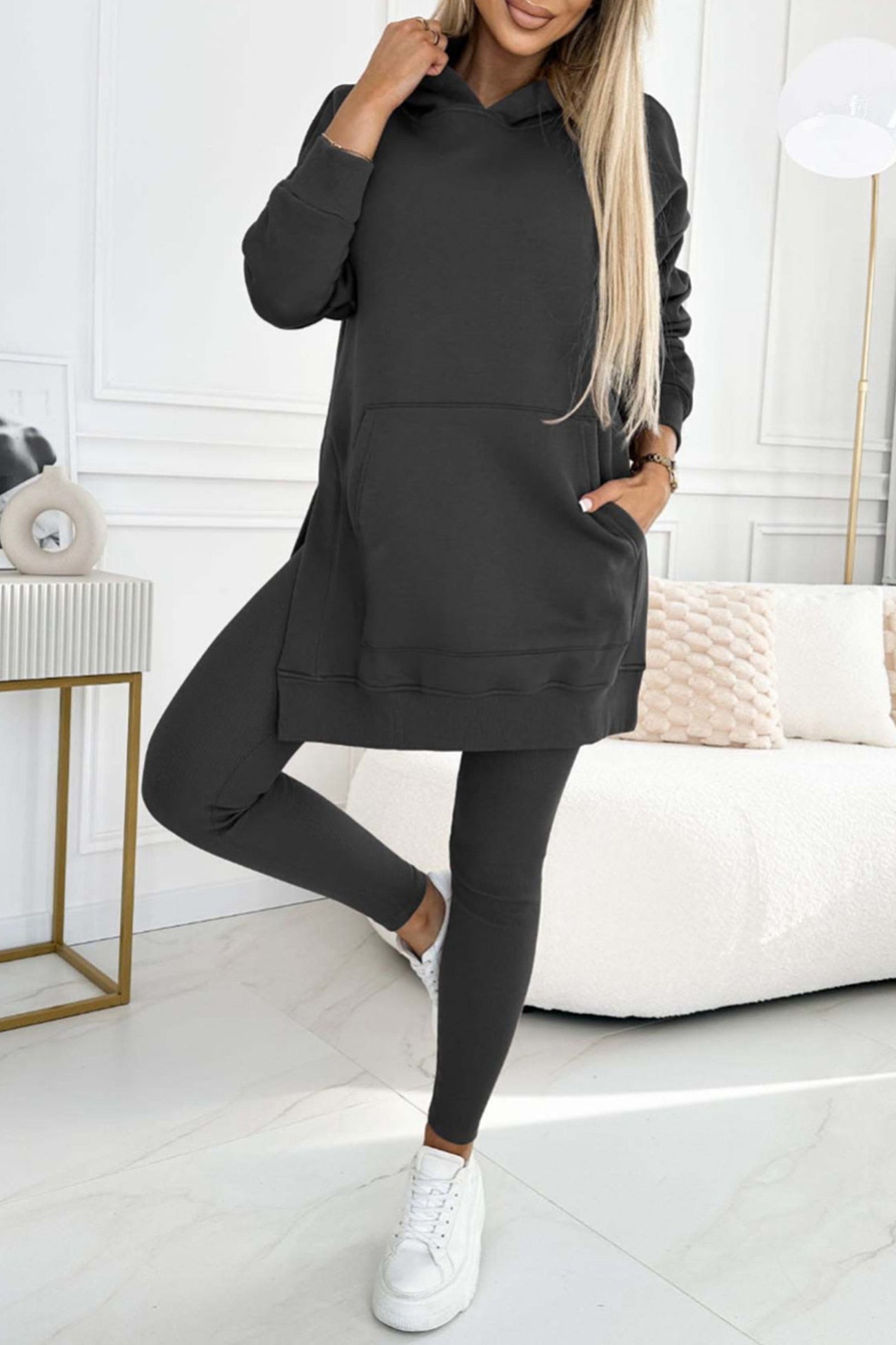 Tenue Décontractée Femme Chic à Deux Pièces 9