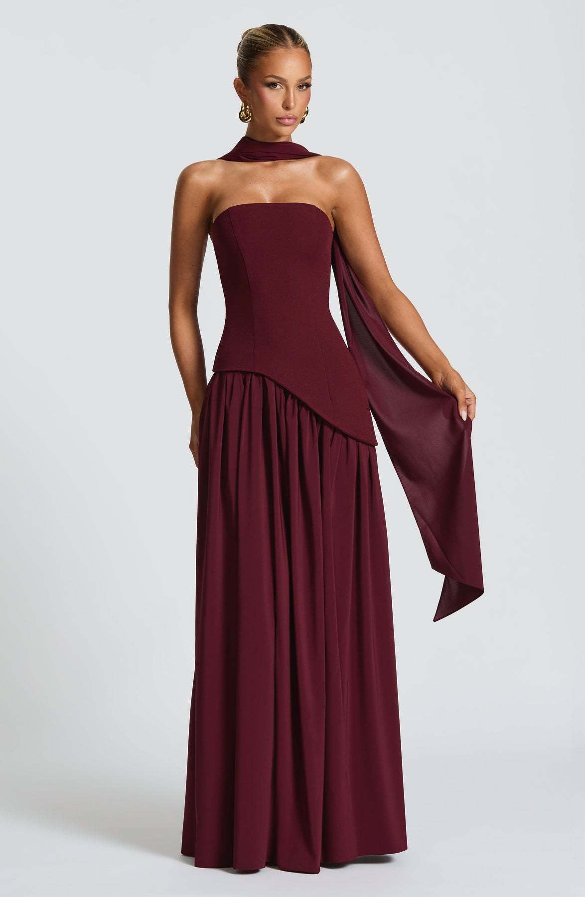 Maxikleid Damen Fließend Sommer - Leichte Baumwolle, Größen S-XL