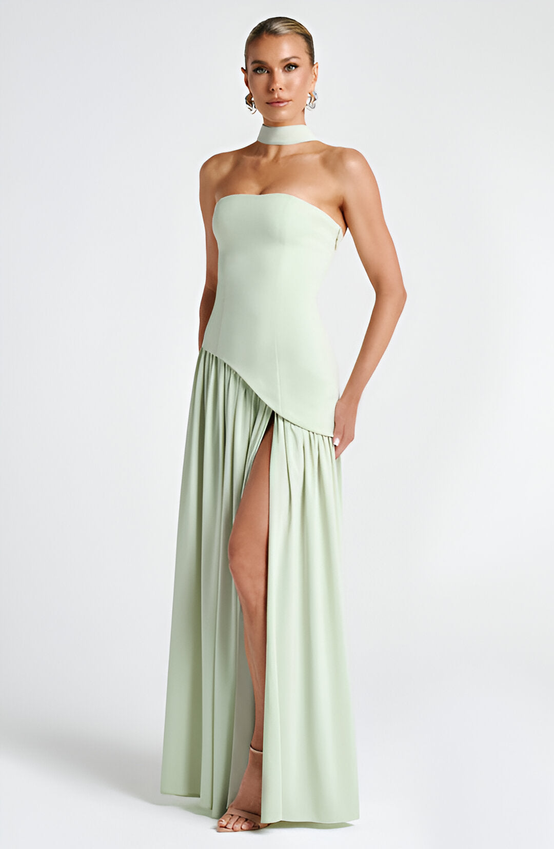 Maxikleid Damen Fließend Sommer - Leichte Baumwolle, Größen S-XL