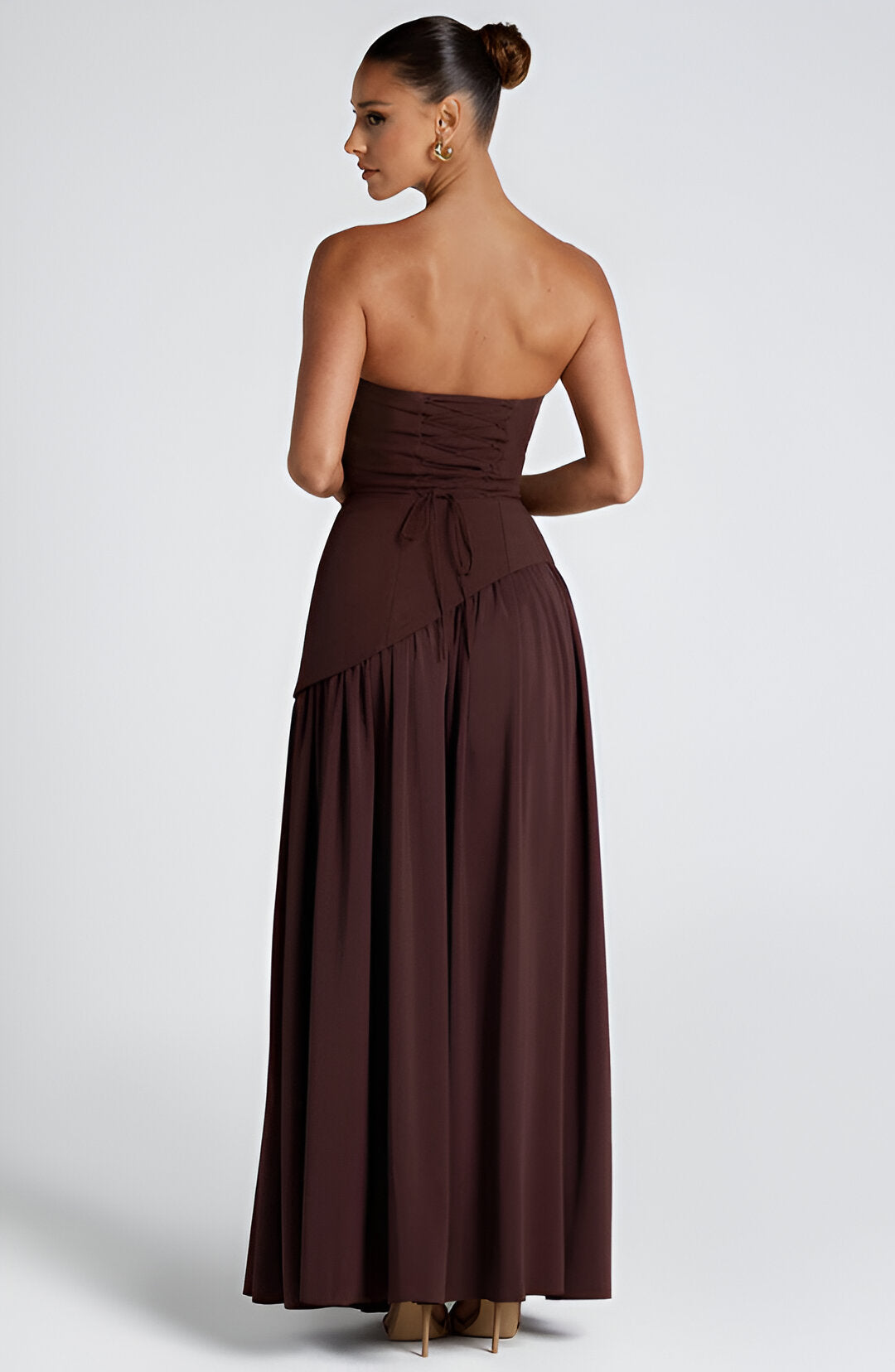 Maxikleid Damen Fließend Sommer - Leichte Baumwolle, Größen S-XL