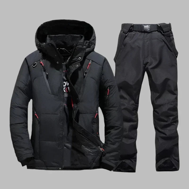 Combinaison de Ski Imperméable et Chaude pour Homme - Une Pièce Isolée