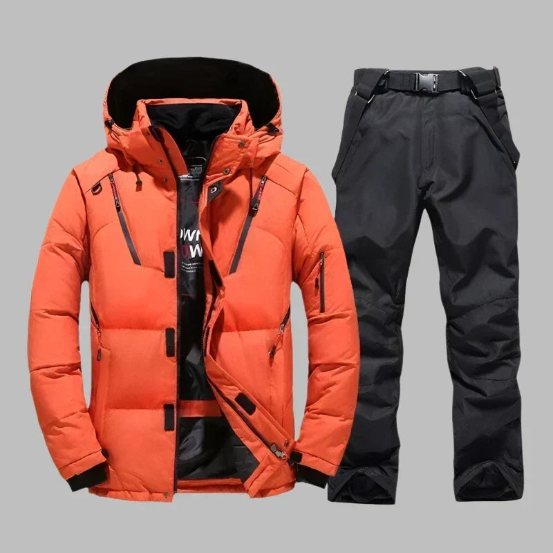 Combinaison de Ski Imperméable et Chaude pour Homme - Une Pièce Isolée