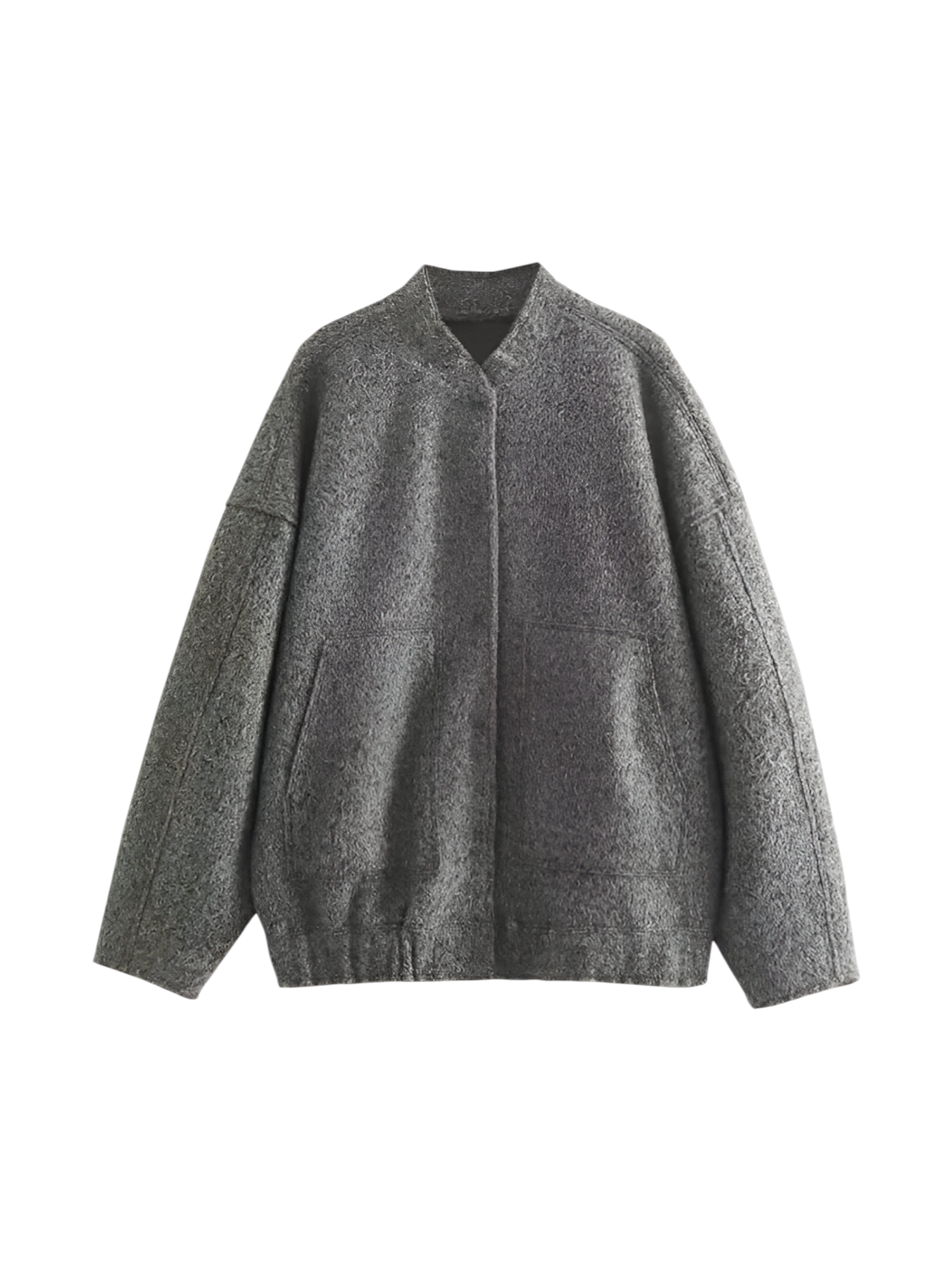 Damen-Bomberjacke aus Fleece Herbstkollektion