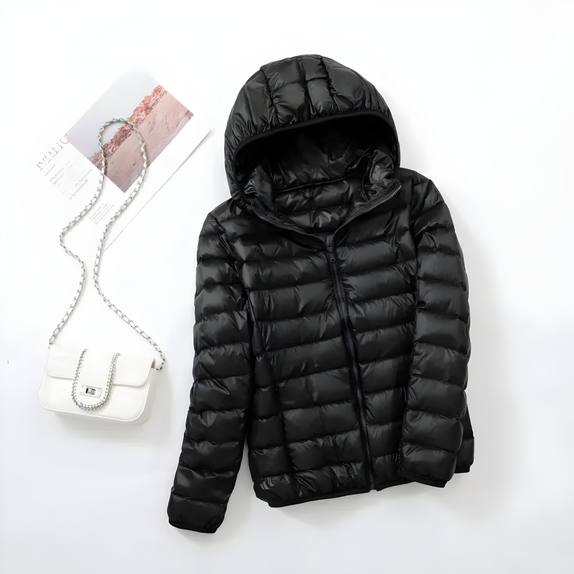 Veste Doudoune Femme Légère Polyester Thermique
