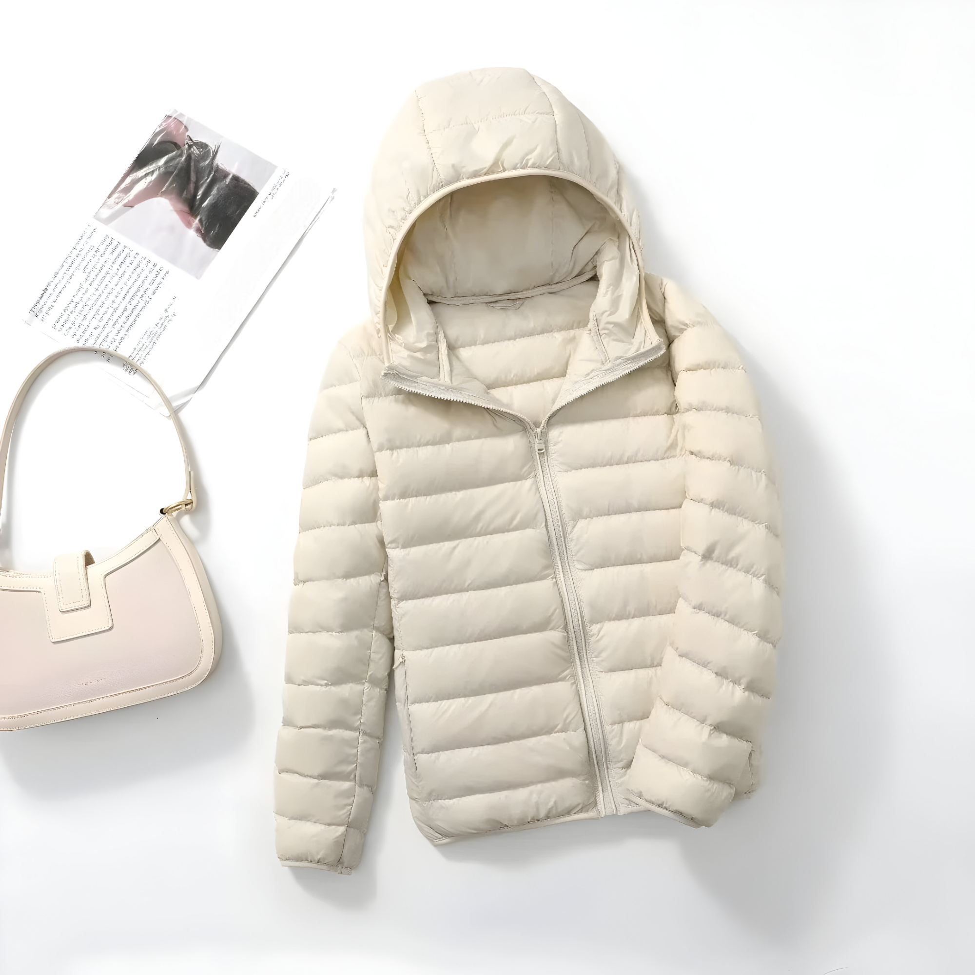 Veste Doudoune Femme Légère Polyester Thermique