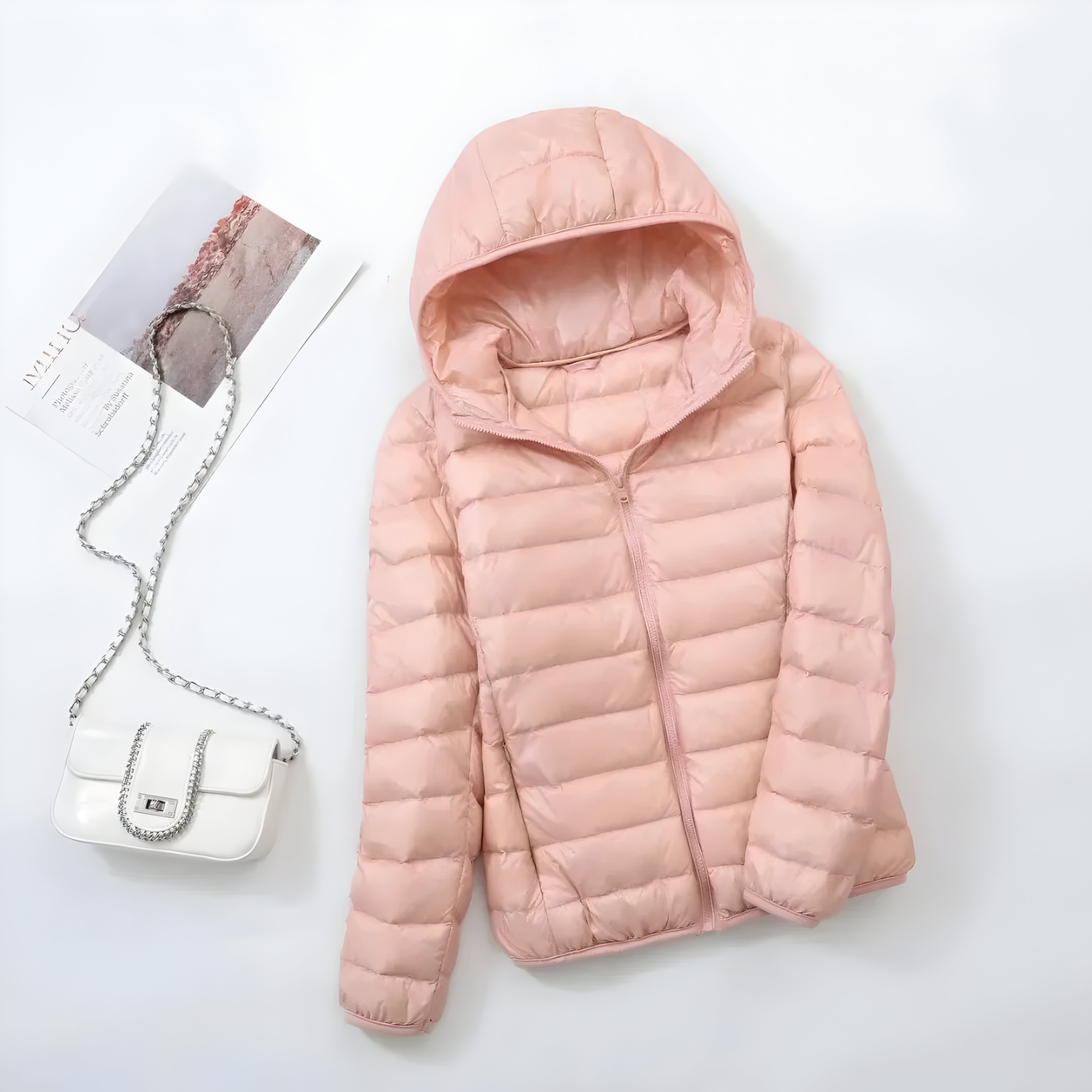 Veste Doudoune Femme Légère Polyester Thermique