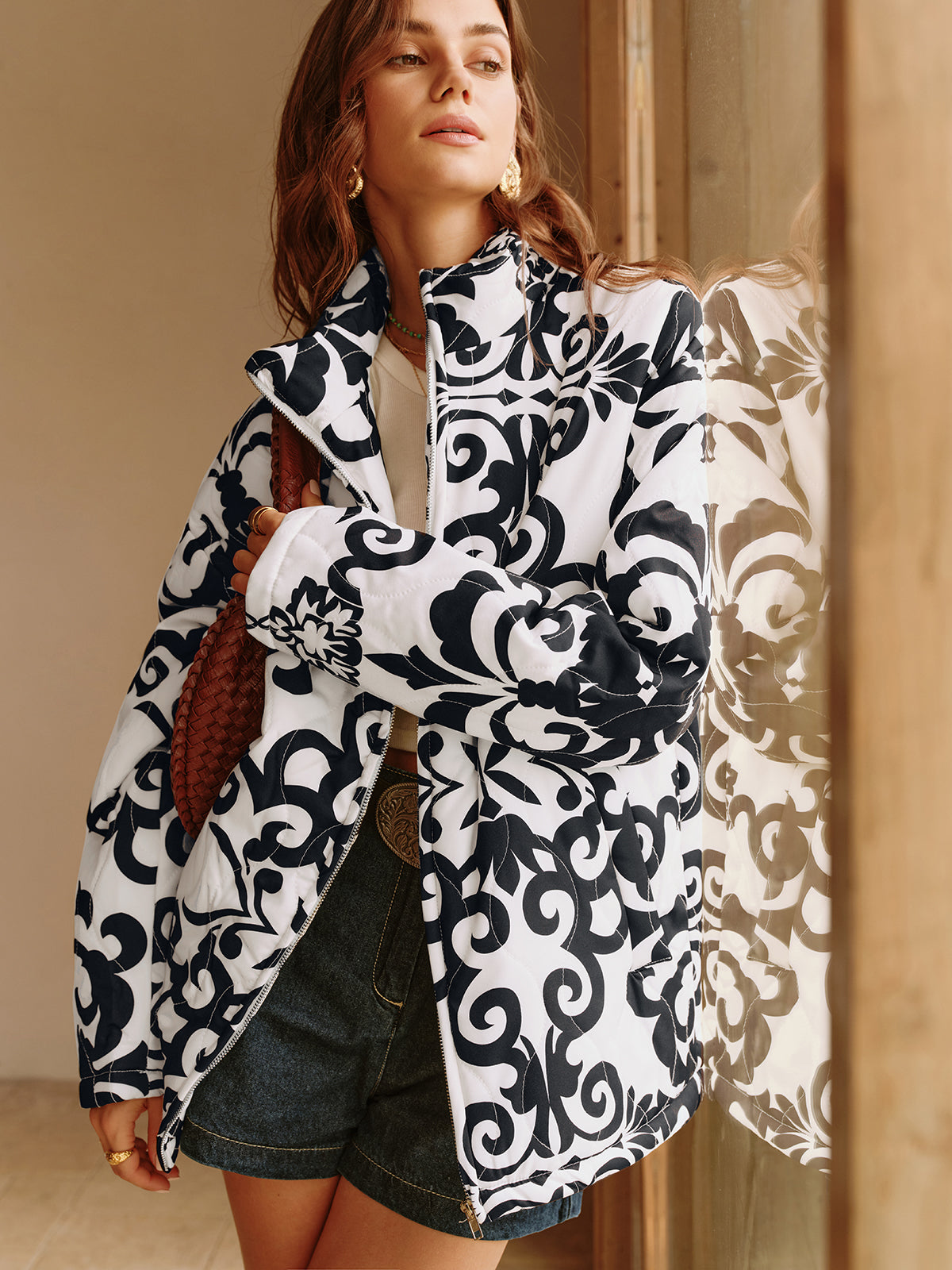 Veste Femme Élégante avec Poches 2