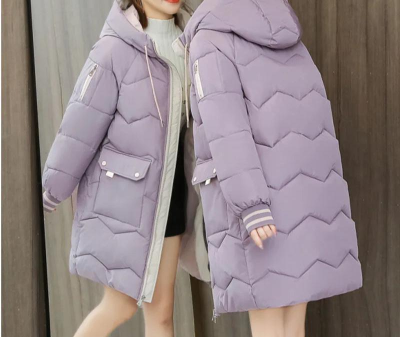 Veste d'Hiver Femme avec Capuche 8