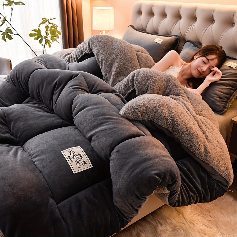 Couverture Sherpa Double Face - Plaid Épais et Doux