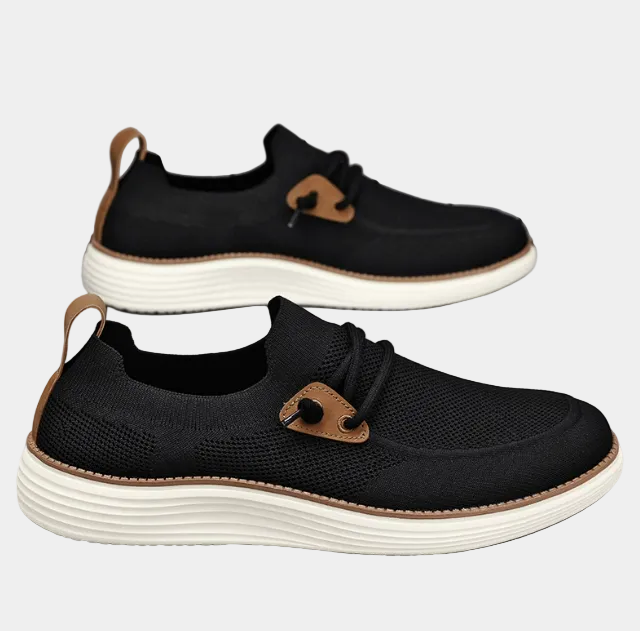 Sneakers da uomo con tomaia traforata - Nero - men price_low scarpe ginn shoes sneakers uomo summer - Armand & Fils