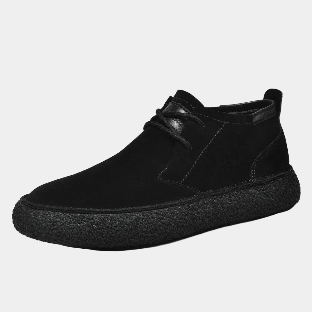Scarpe da uomo alte con lacci - Nero - men price_low scarpe uomo shoes st stivali uomo summer - Armand & Fils