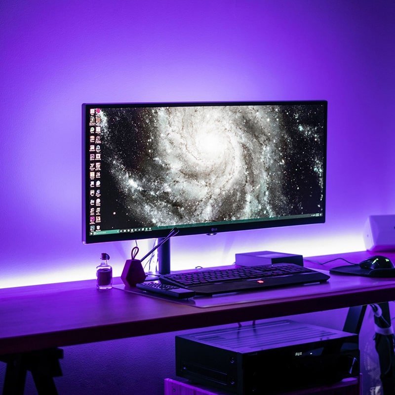 Bandeau LED RGB WiFi Intelligent – 10m Étanche