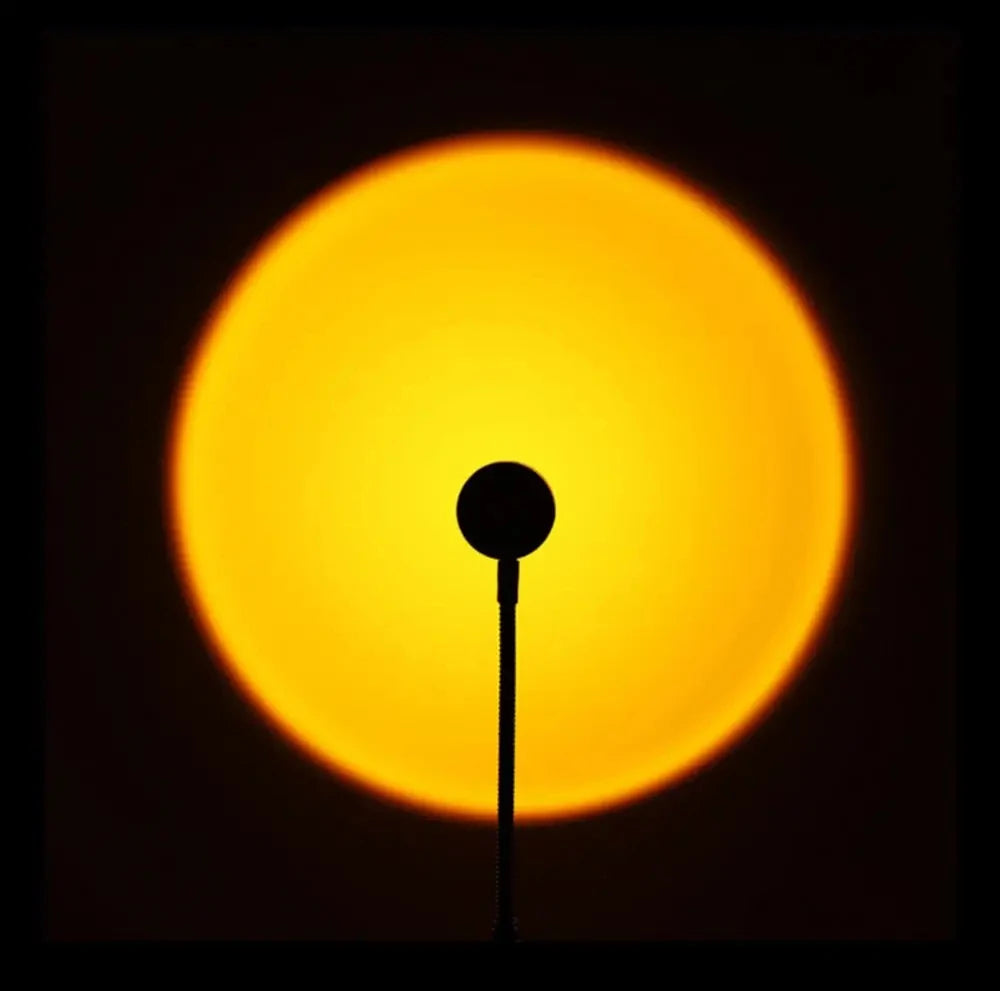 Lampe de Projection Coucher de Soleil – Lumière d'Ambiance Prisme Arc-en-Ciel