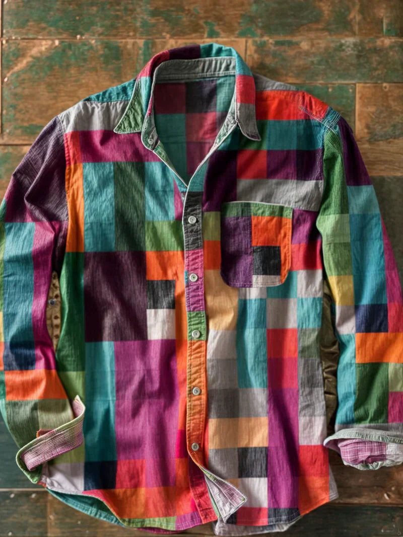 Elegante Bluse mit praktischem Taschen für einen mühelosen, stilvollen Look