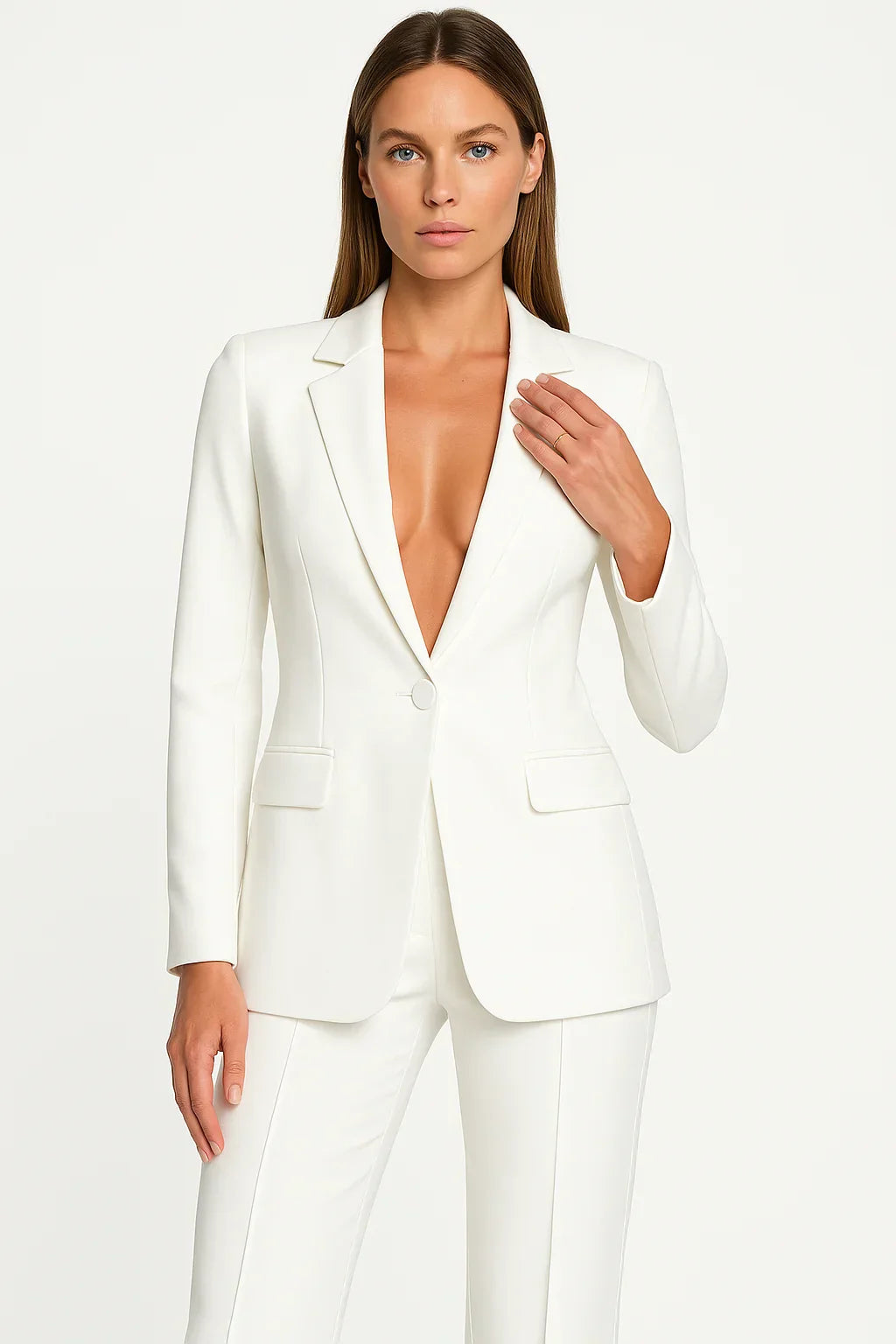 Tailleur pantalon femme élégant - Ensemble blazer & pantalon