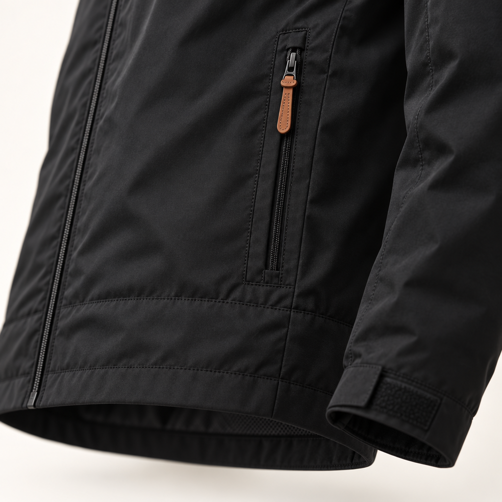 Veste de Randonnée Imperméable et Coupe-Vent pour Homme - Multiples Poches Zippées