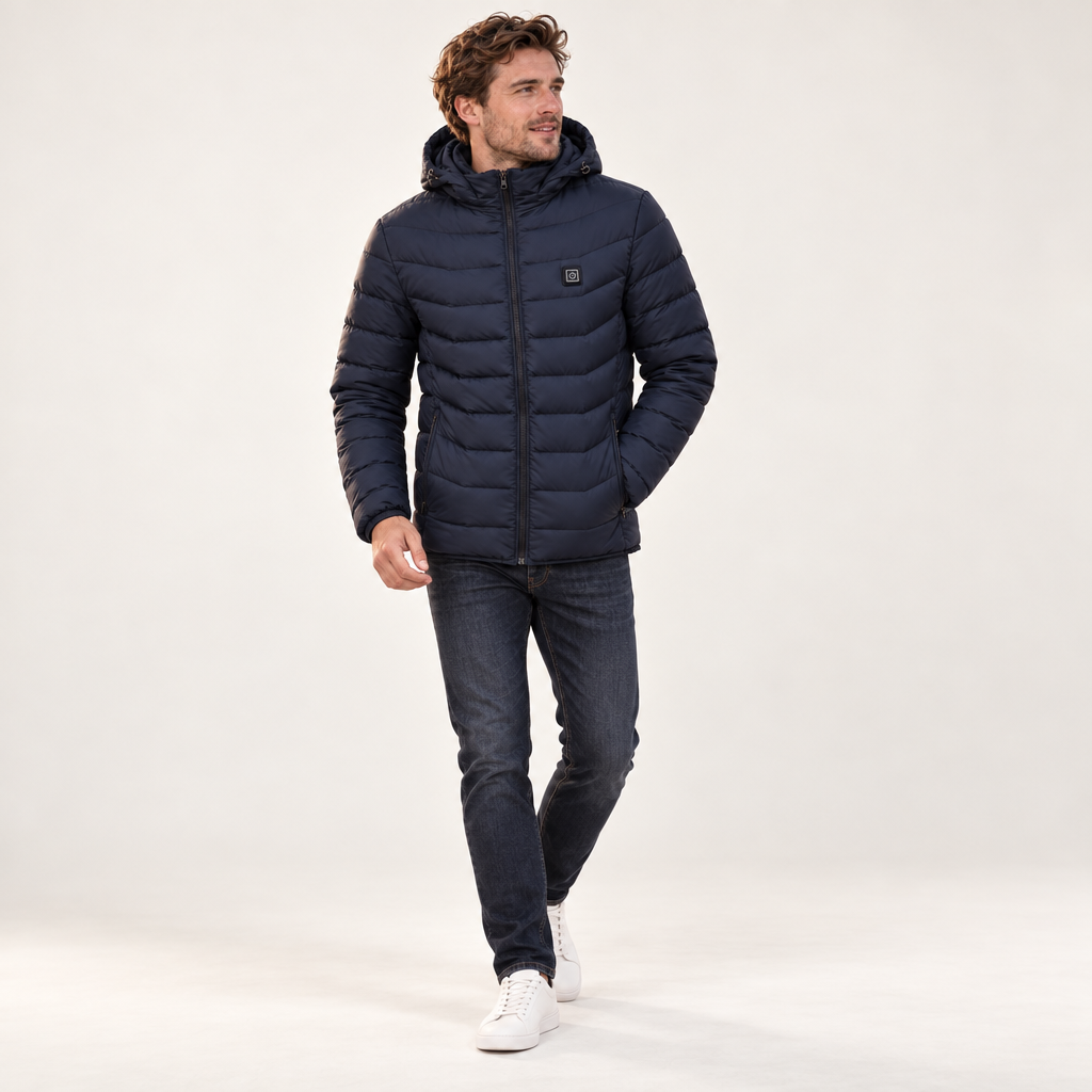 Veste d'Hiver Chauffante Rechargeable Unisexe - Zones de Chaleur Réglables
