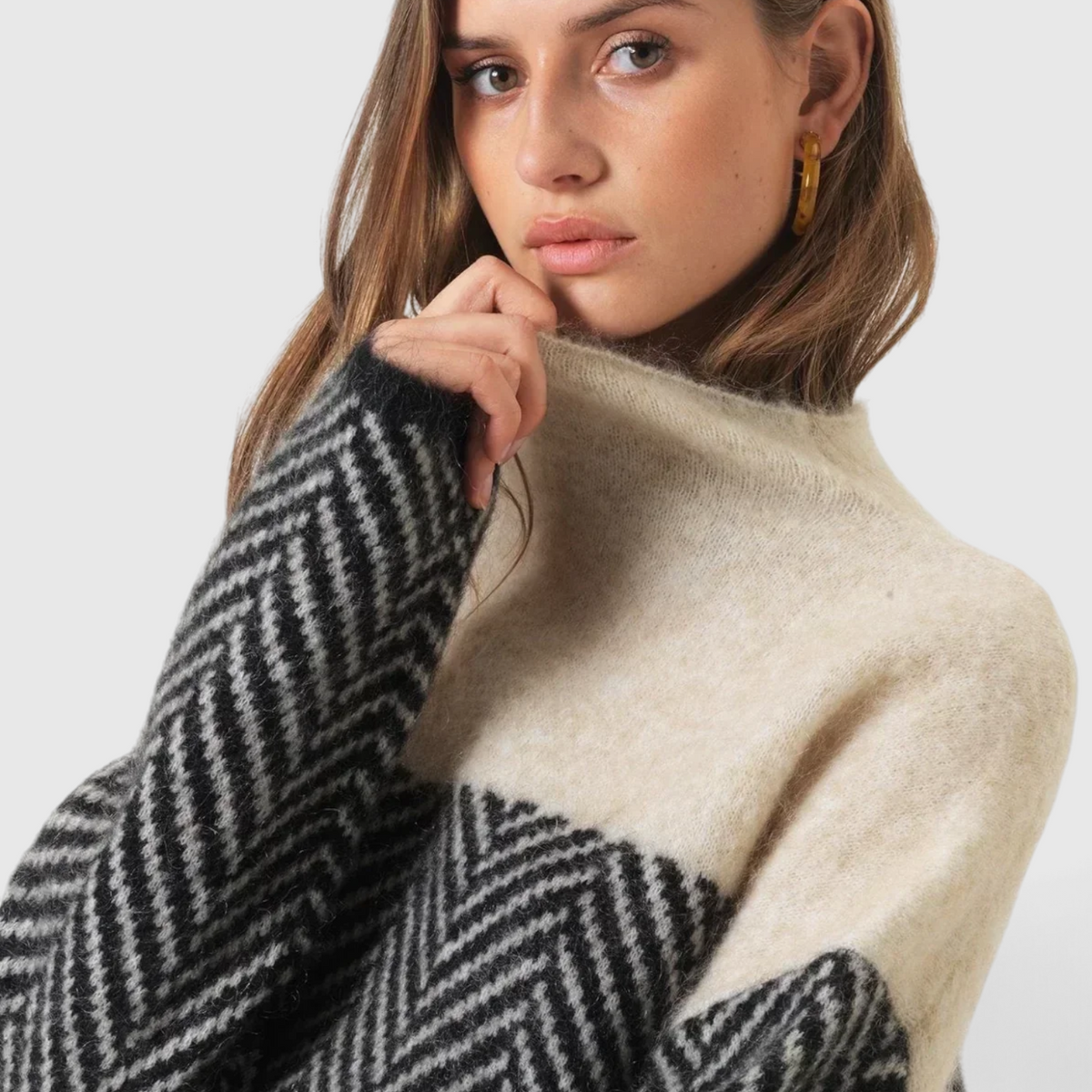Pull Col Roulé en Cachemire pour Femme - Tricot Doux