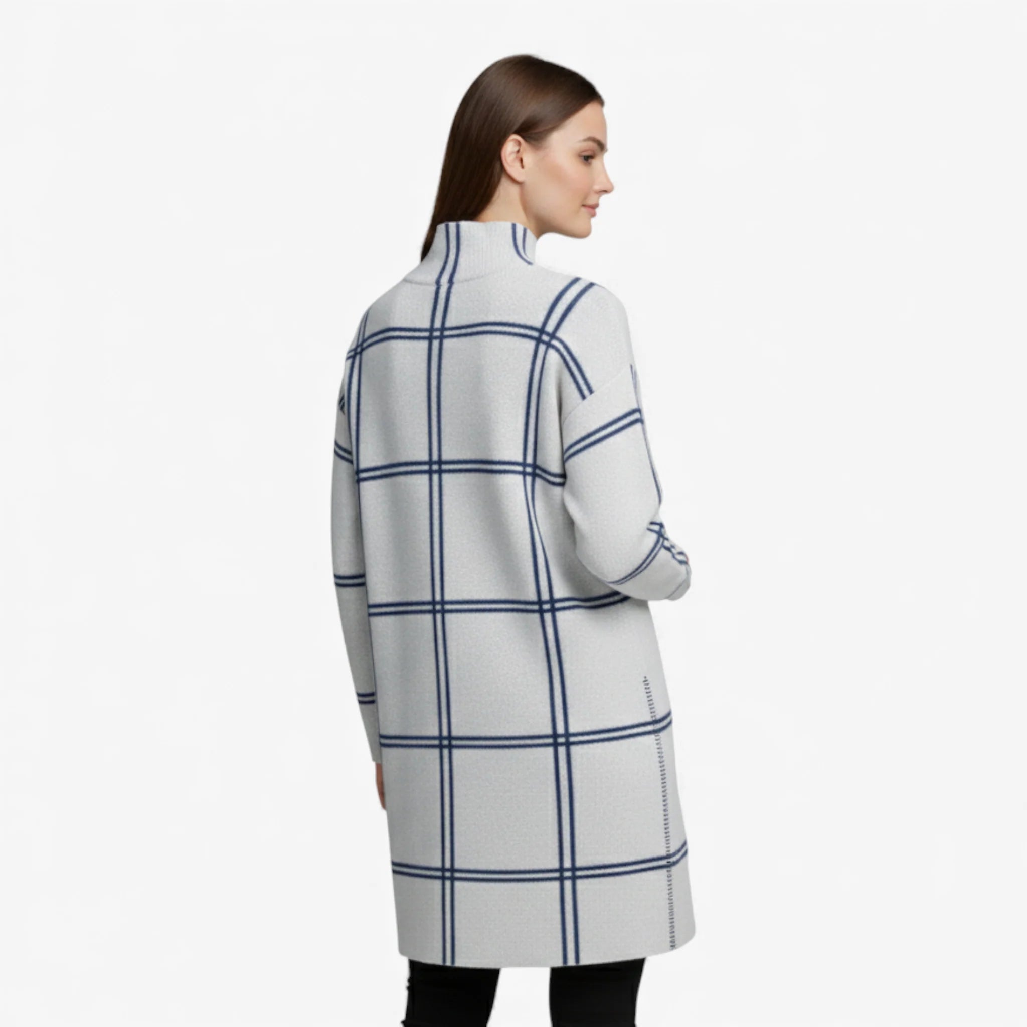 Pull Femme Décontracté Rayé Confortable Maille