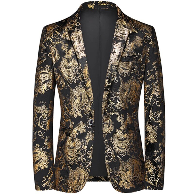 Blazer Business Homme - Imprime Baroque, Oscar