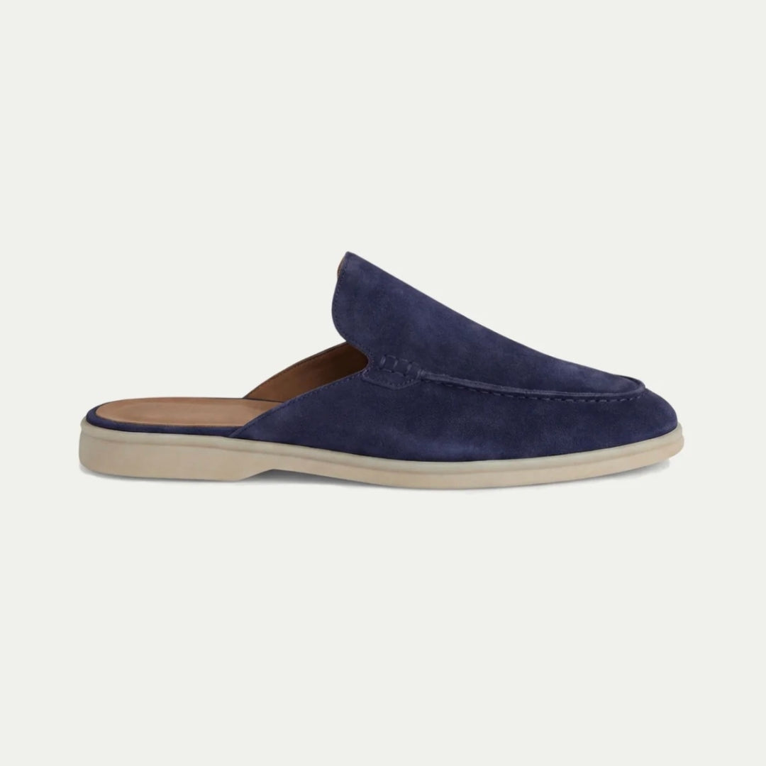Mules da uomo slip-on - Blu navy - men mules uomo price_low sandal scarpe uomo slip-on summer - Armand & Fils