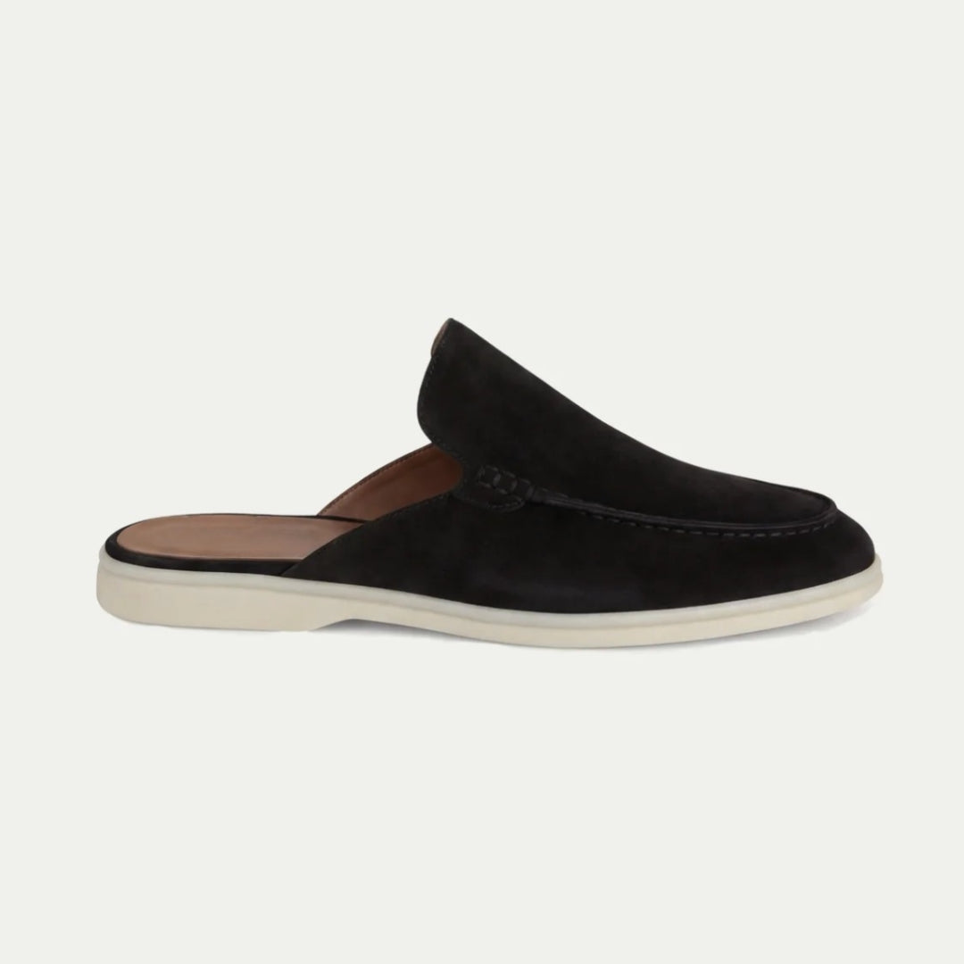 Mules da uomo slip-on - Nero - men mules uomo price_low sandal scarpe uomo slip-on summer - Armand & Fils