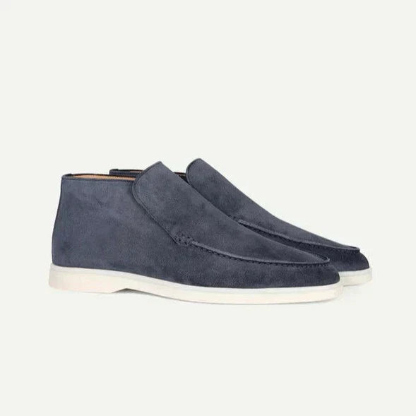 Mocassini da uomo alti - Grigio - men mocassini price_low scarpe uomo shoes summer - Armand & Fils
