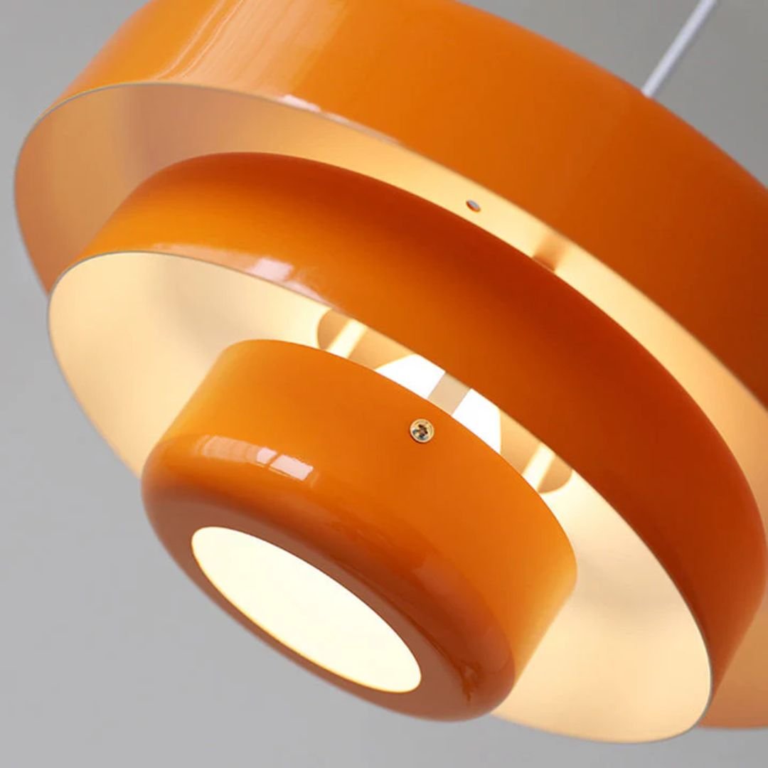 Suspension Architecturale Moderne Anneaux Concentriques