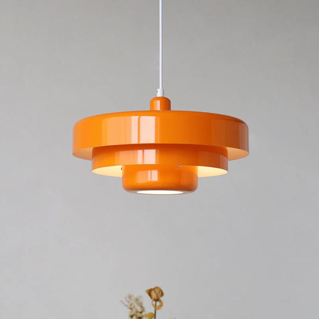 Suspension Architecturale Moderne Anneaux Concentriques