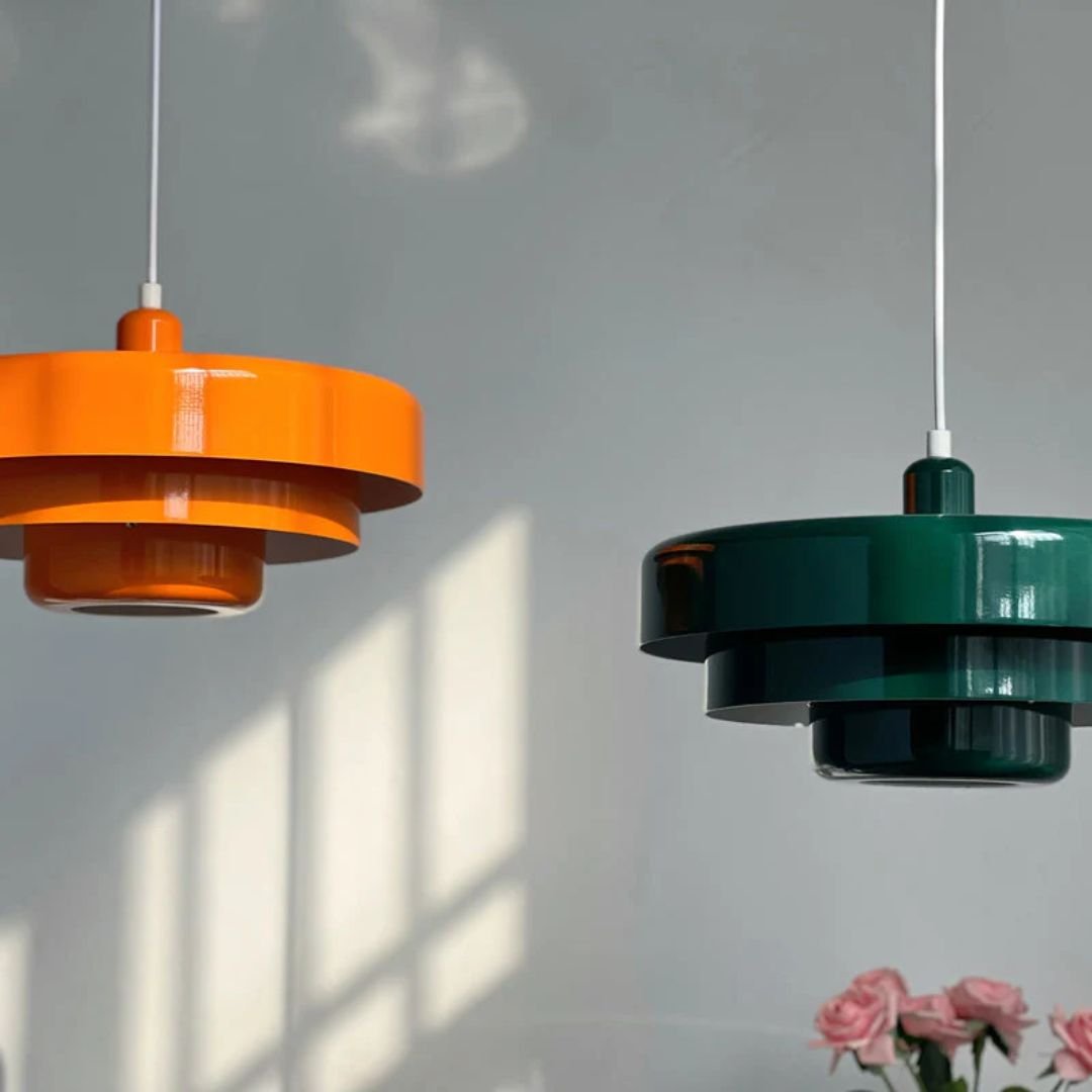 Suspension Architecturale Moderne Anneaux Concentriques