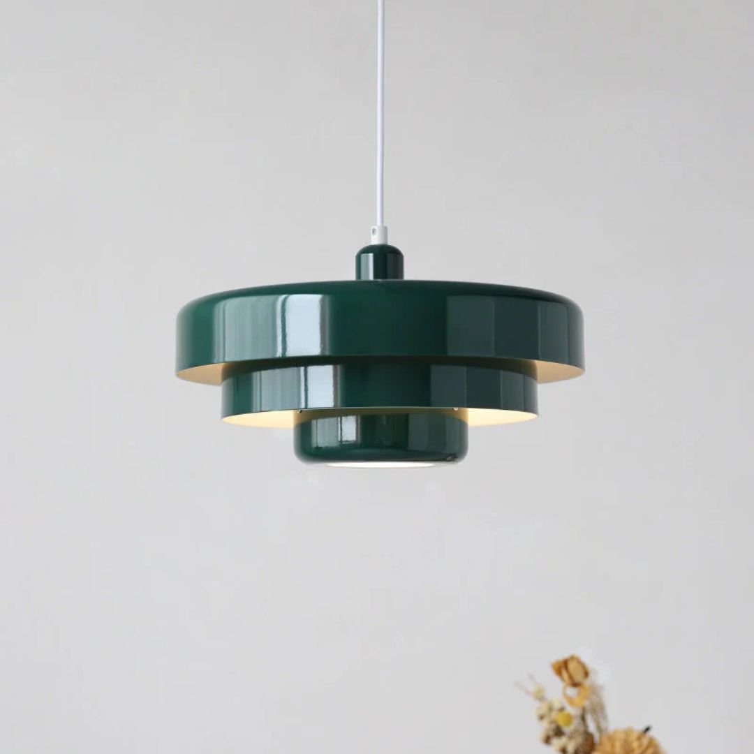 Suspension Architecturale Moderne Anneaux Concentriques