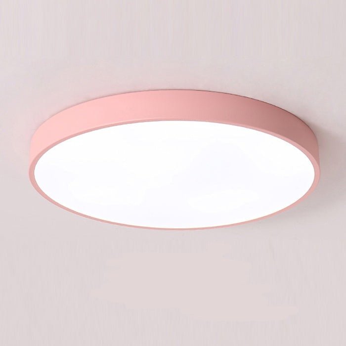 Plafonnier LED Rond Moderne Disque Plat