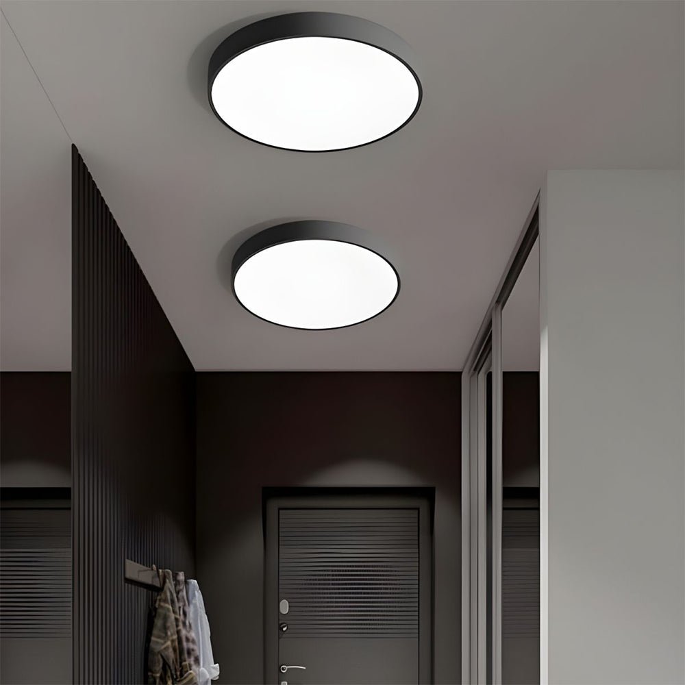 Plafonnier LED Rond Moderne Disque Plat
