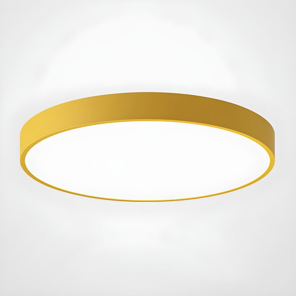 Plafonnier LED Rond Moderne Disque Plat