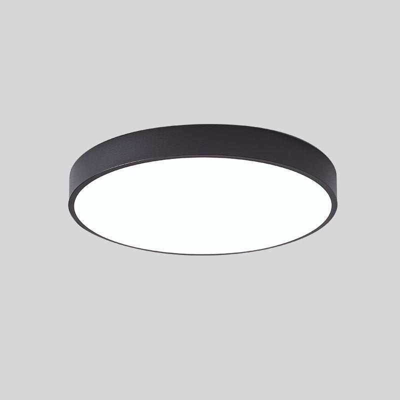 Plafonnier LED Rond Moderne Disque Plat