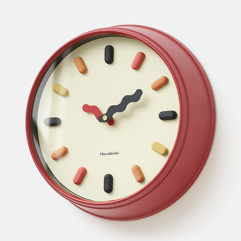 Horloge Murale Nordique 3D Mécanisme Silencieux