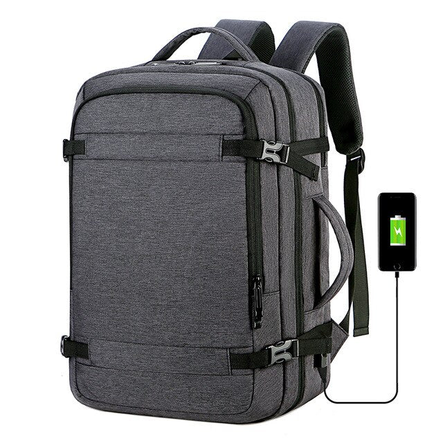Sac à Dos de Voyage Homme pour Ordinateur - Polyester