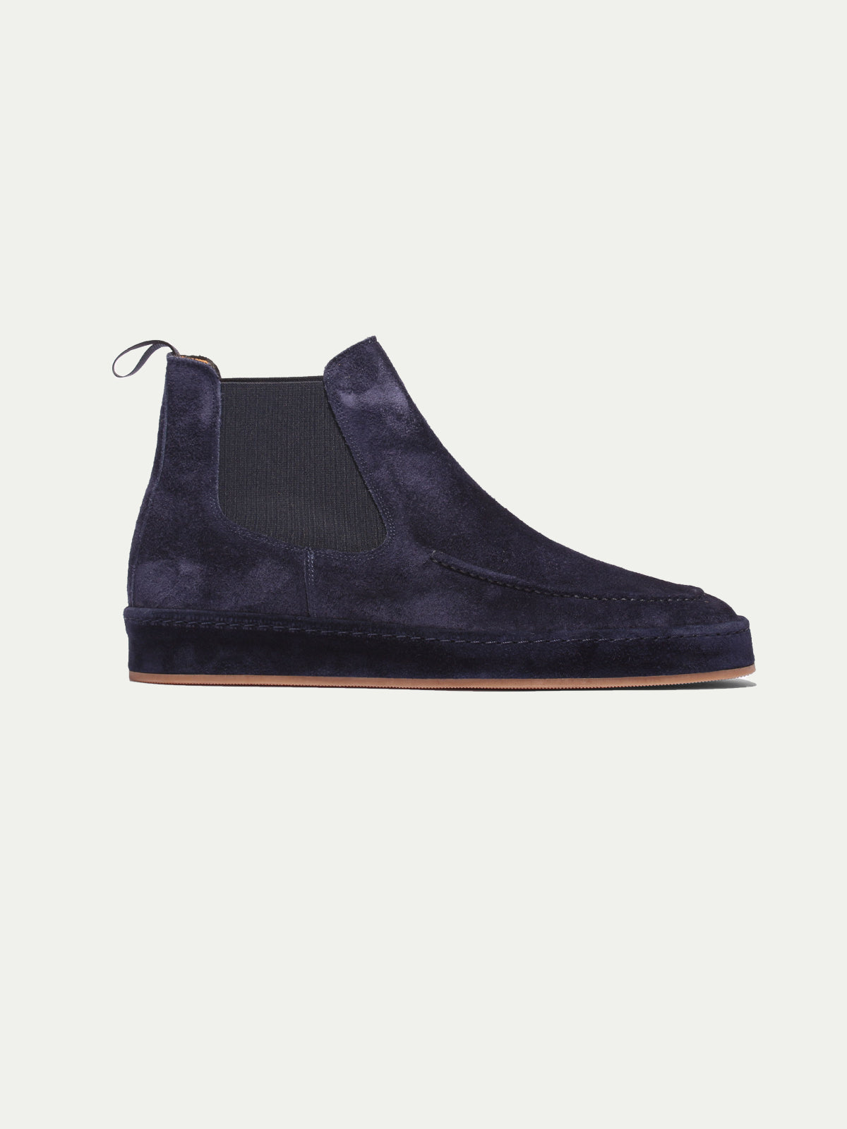 Chelsea Boots en Daim Homme - Semelle Daim avec Cote Elastique