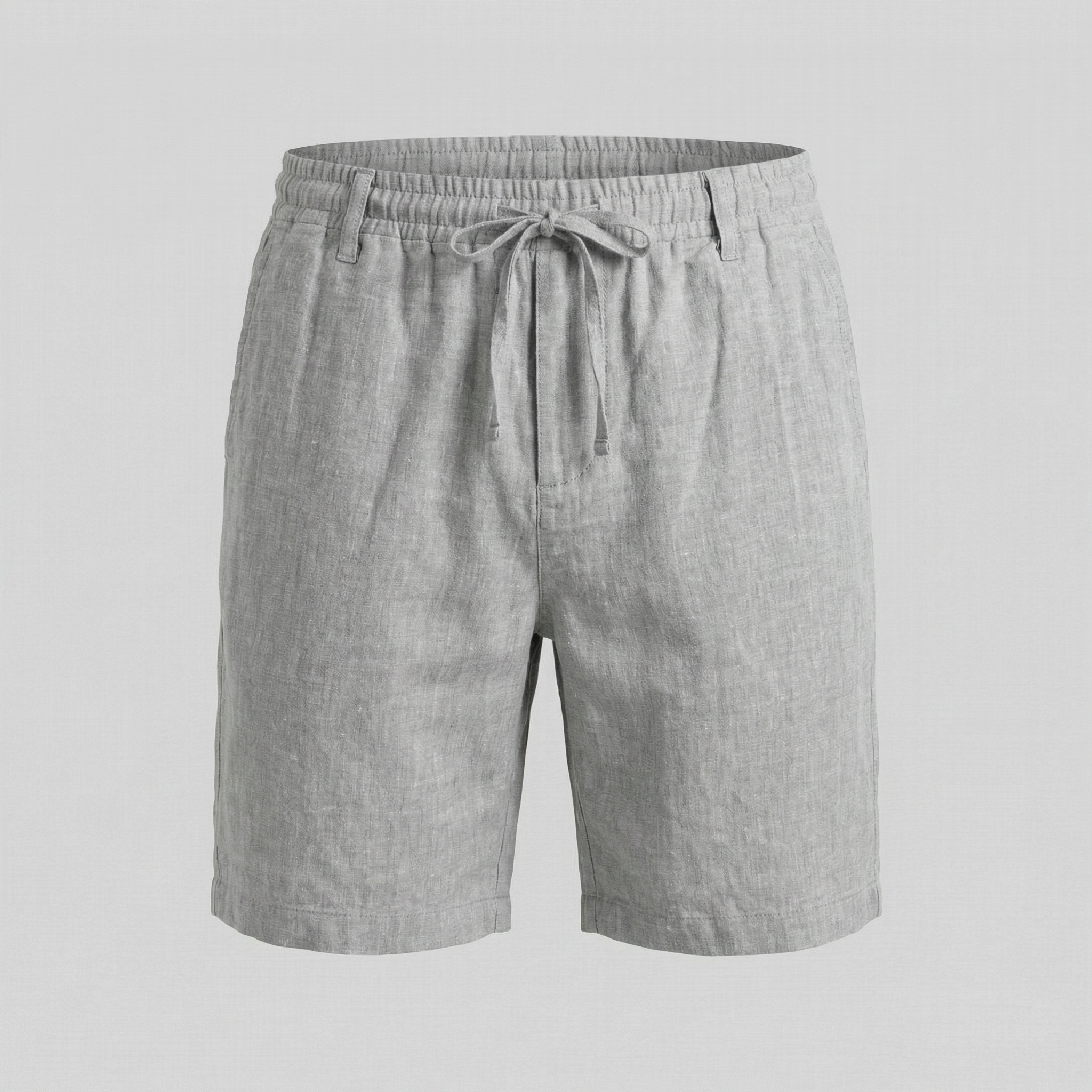Short homme décontracté beige, coupe relax et respirante