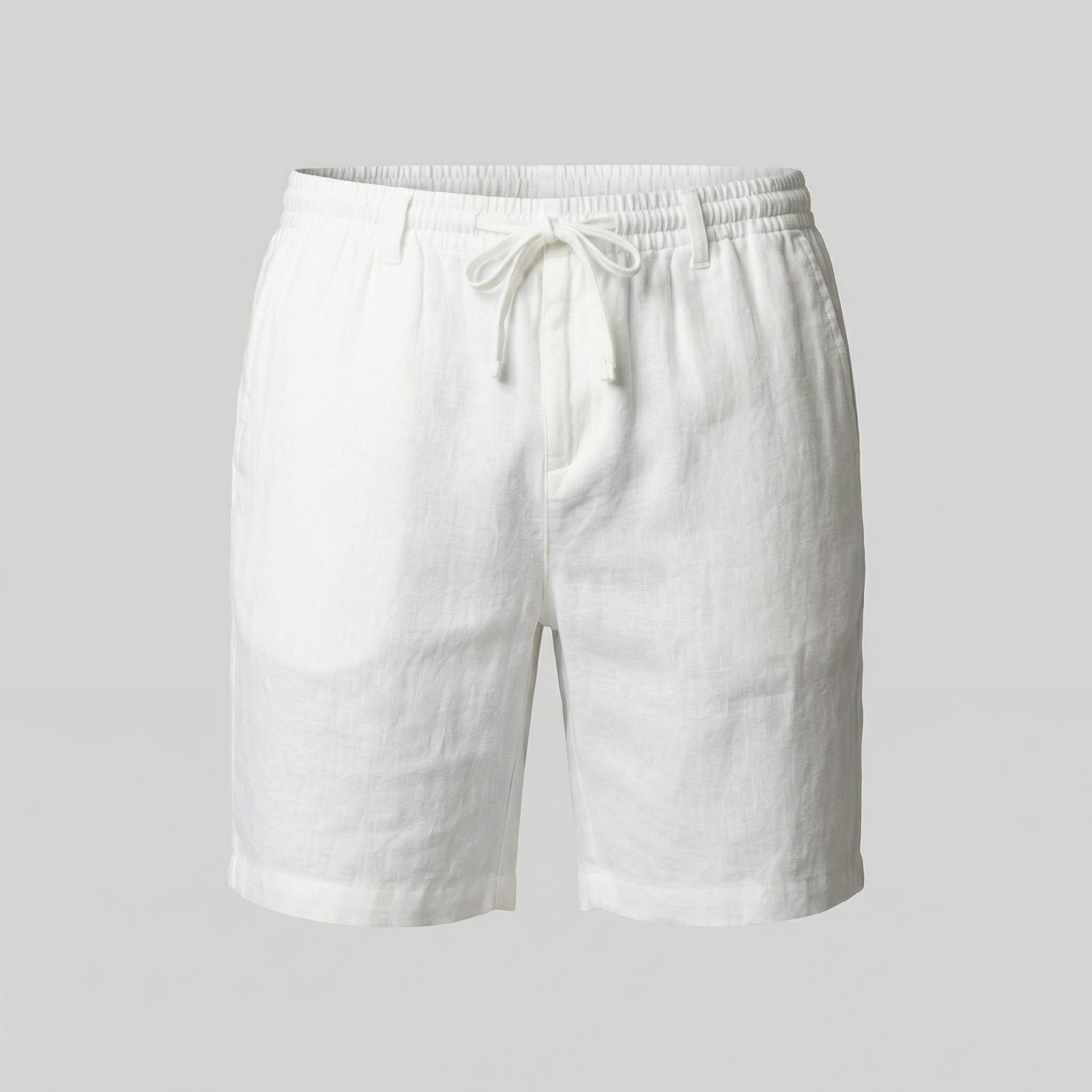 Short homme décontracté beige, coupe relax et respirante