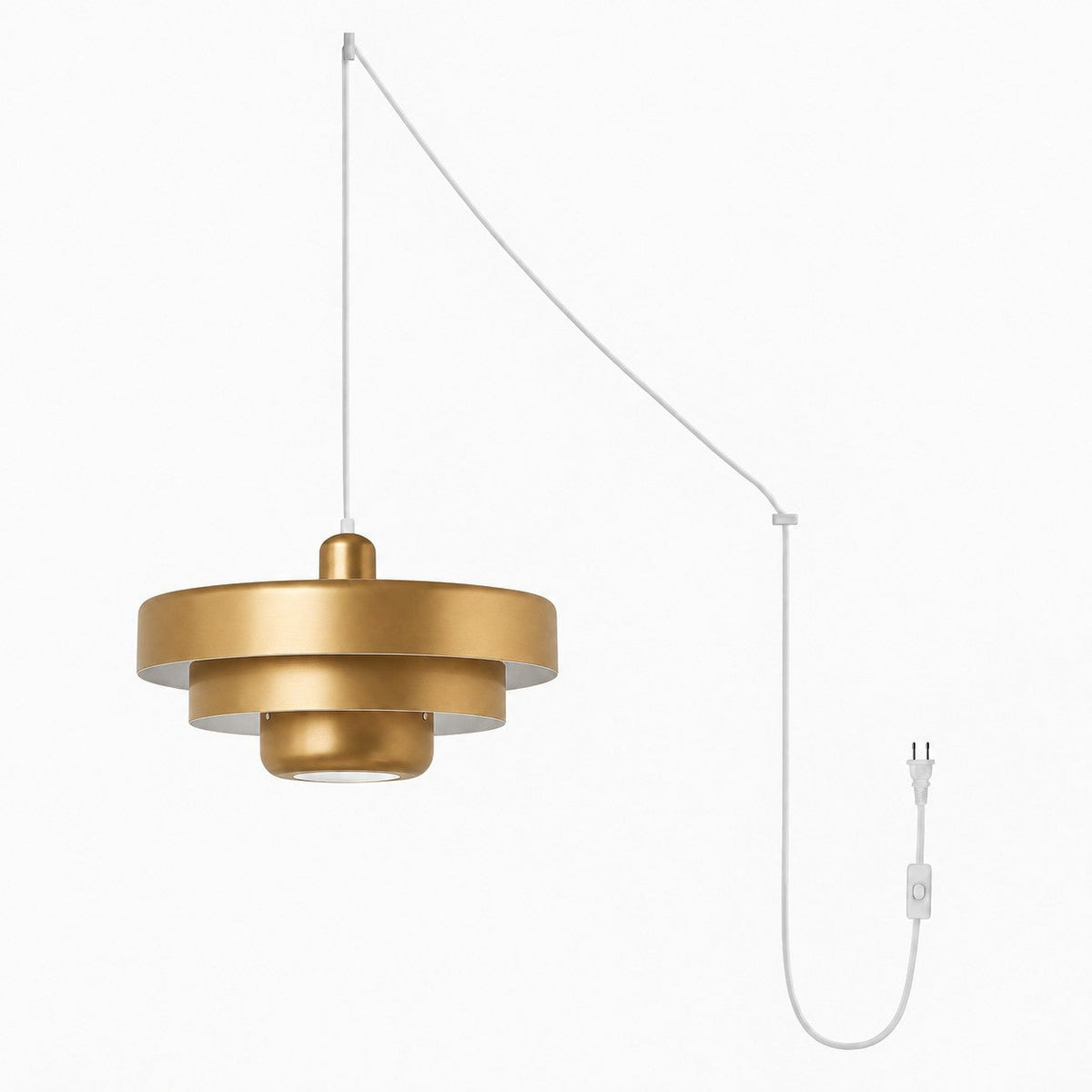 Suspension Rétro Bauhaus à Brancher - Multicolore