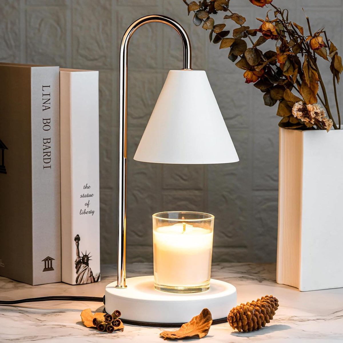 Lampe Chauffe-Bougie – Fondoir à Cire Sans Flamme