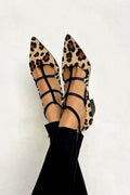 Leoparden-Riemchenabsätze für einen stilvollen und mutigen Look