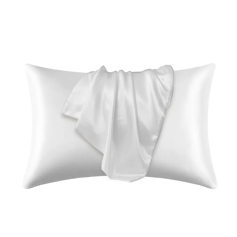Taie d'Oreiller en Soie de Mûrier - Confort de Sommeil Luxueux