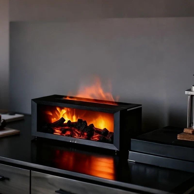 Humidificateur Flamme HearthGlow – Diffuseur Effet Feu Chaleureux