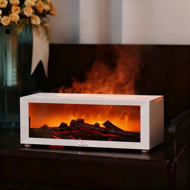 Humidificateur Flamme HearthGlow – Diffuseur Effet Feu Chaleureux