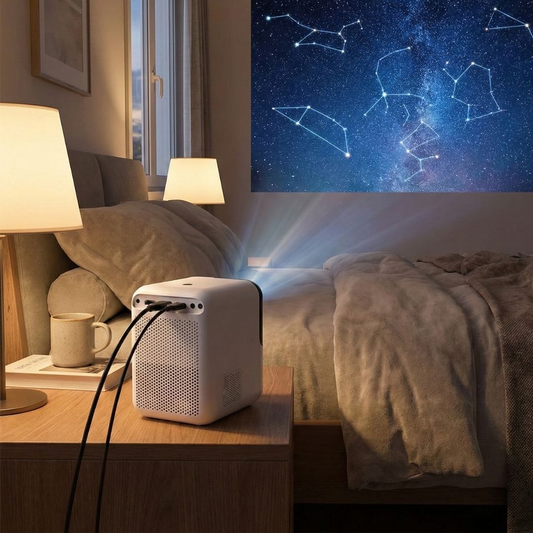 Mini Projecteur HD Home Cinéma - Portable