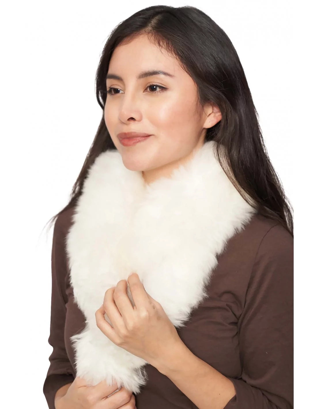 Écharpe d'Hiver Douce Premium - Mélange Style Alpaga