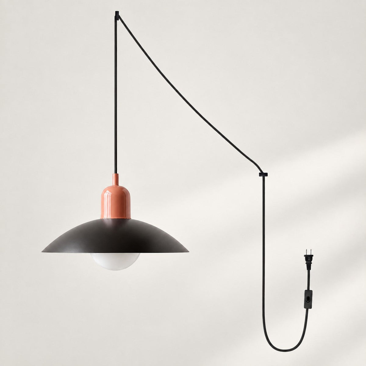 Suspension Bauhaus à Brancher Mid-Century